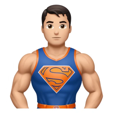 Superman new york knicks sticker