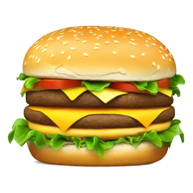 Tropical cheeseburger  sticker