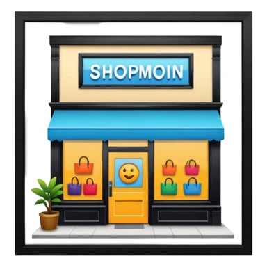 Shopfront Supporter  sticker