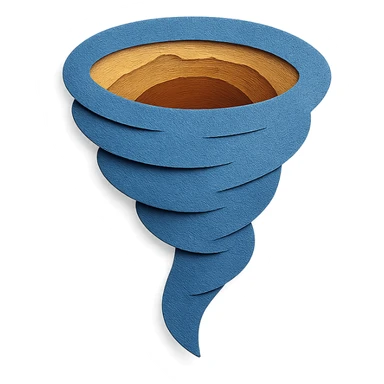 The Opening in paper craft style sticker