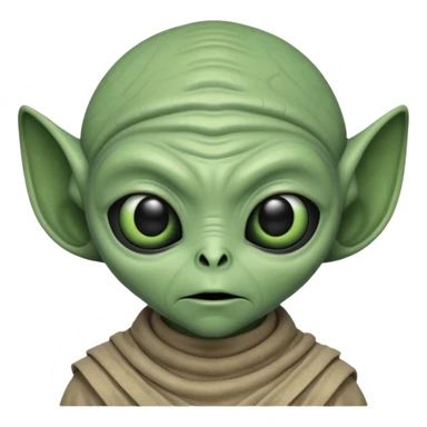 alien in star war sticker