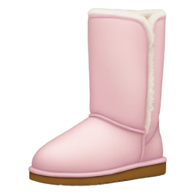 light pink uggs sticker