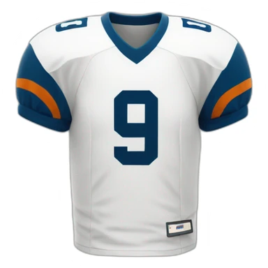 retro football jersey sticker