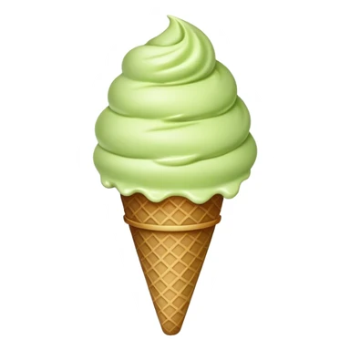 Pistachio ice cream  sticker
