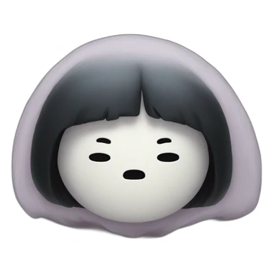 No face from spirited away  sticker