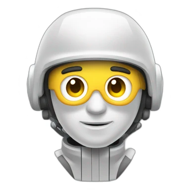 Mecánico de coches futurista sticker