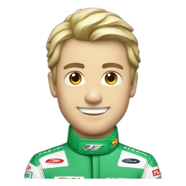 Aston Martin green formula 1 car sticker