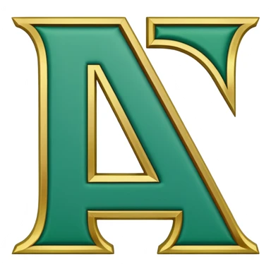 Delta gamma green letter with patch work sticker