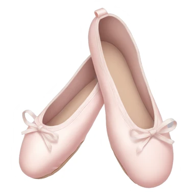 Pale pink ballet shoes sticker