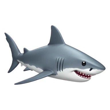 Shark with pink tutu  sticker