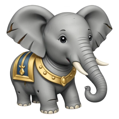 Figure de proue éléphant sticker