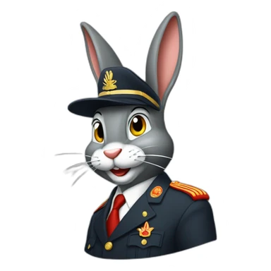 Communiste bugs bunny sticker