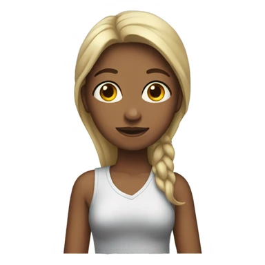 The girl who takes care of herself sticker