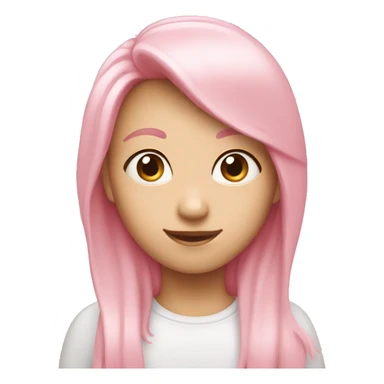 Light pink hear sticker