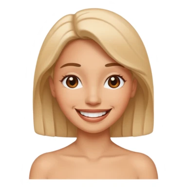 a women showing her vagina sticker