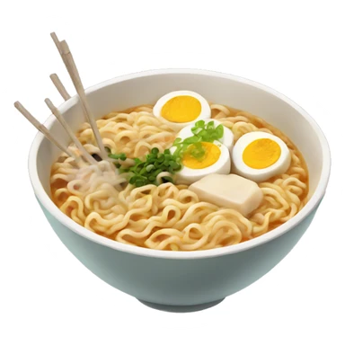 a bowl of ramen sticker