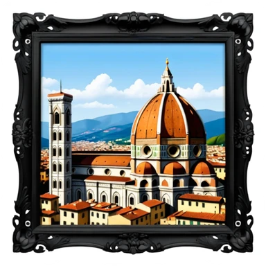 Florence cathedral  sticker