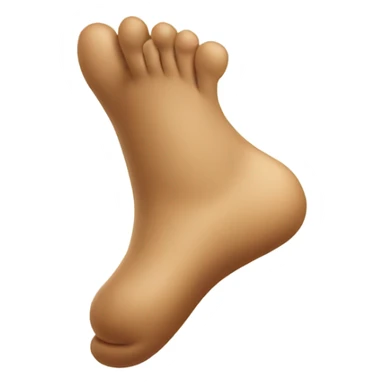 Kicking feet in enjoyment sticker
