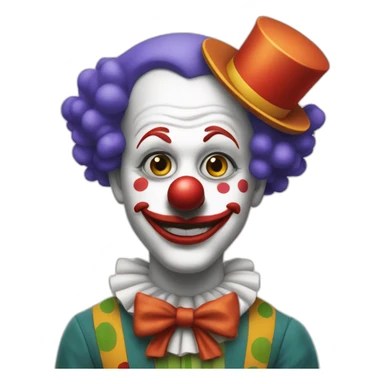 Ça le clown sticker