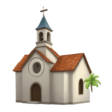 Iglesia tocando campana  sticker