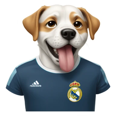 Dog with a Ronaldo shirt sneezing sticker