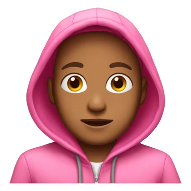 pink hoodie/jacket  sticker