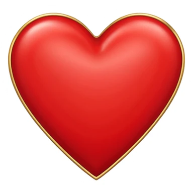 heart with a double zigzag border sticker