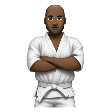 White belt jujitsu  sticker