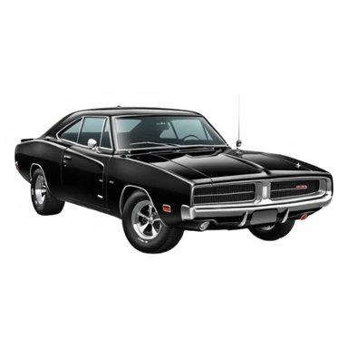 Dodge Charger 69 sticker