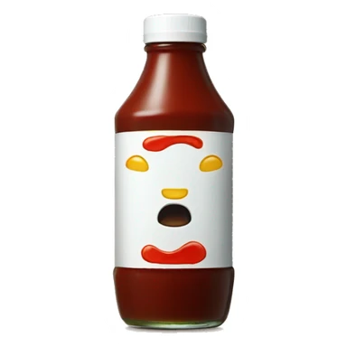 sauce bottle sticker