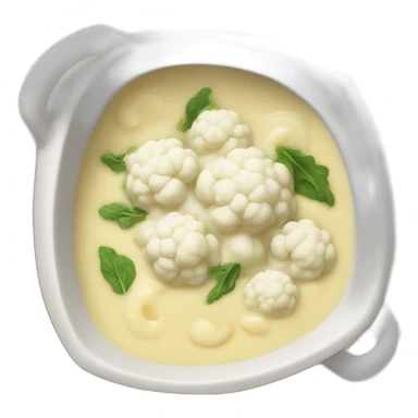 Tasty cauliflower soup sticker
