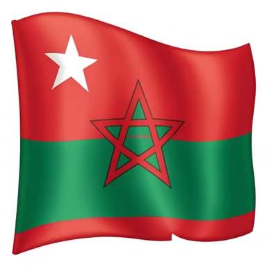 Drapeau du Maroc original sticker