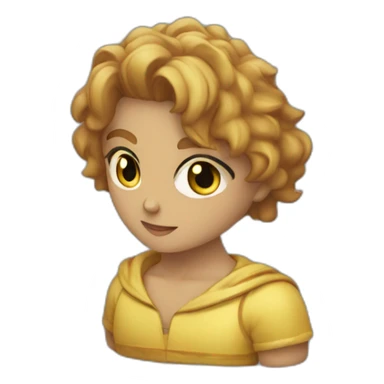 persona tiene calor gota de sudor sticker