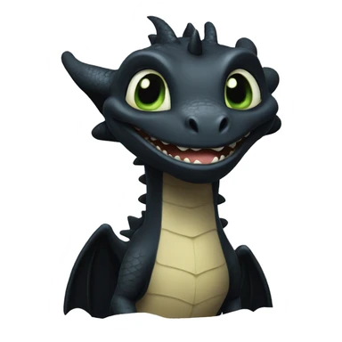 Dragon toothless sticker