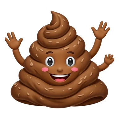 dance poop sticker