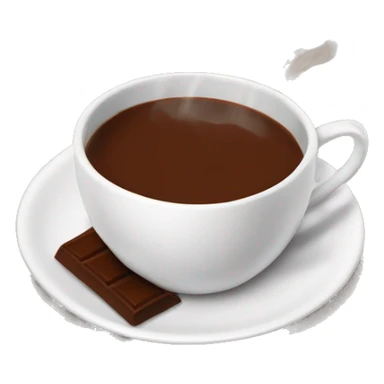 Tasse chocolat chaud sticker