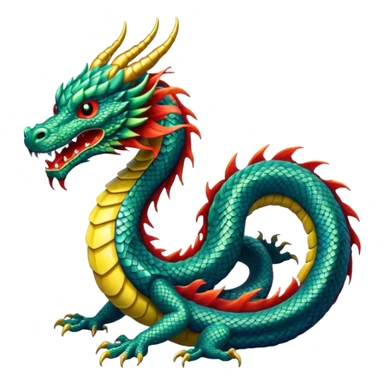 dragão japones sticker