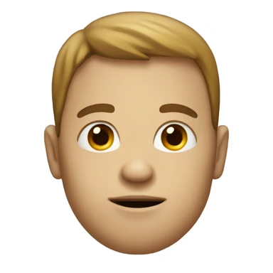 Person with a big head  sticker