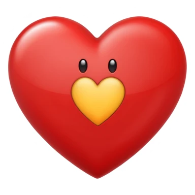 text misa on heart sticker