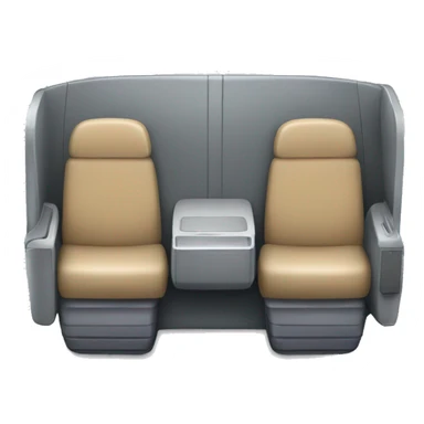 A first class seat sticker