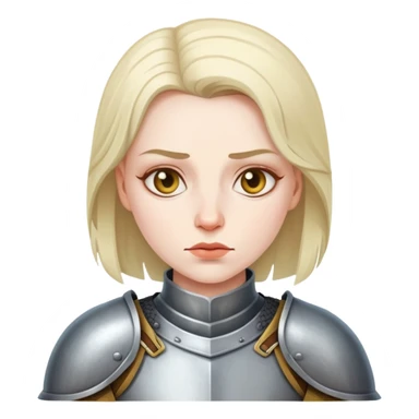 The feminine knight is phlegmatic indifference sticker