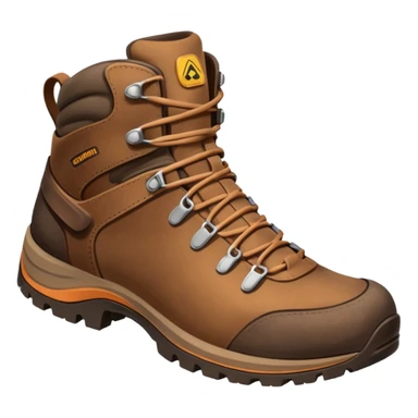 Mountain treaking shoes sticker