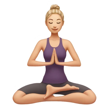 Yoga sticker