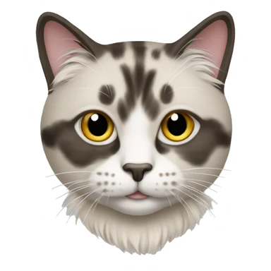 cat breed: rag doll  sticker