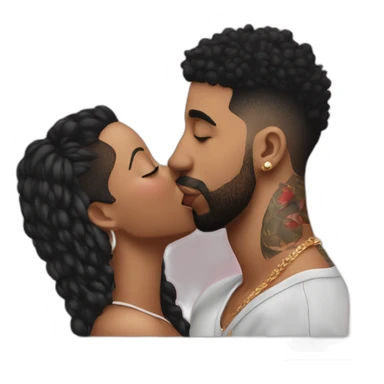 drake kissing 21 savage sticker