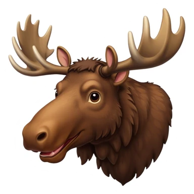 Bull 🐂 moose 🫎  sticker