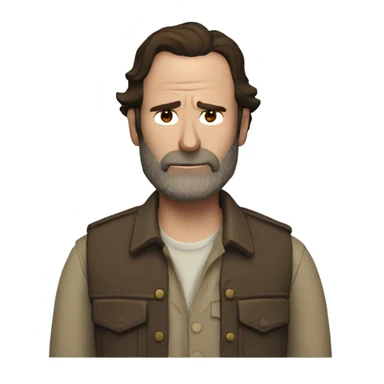 Rick Grimes sticker