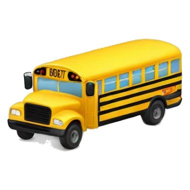school bus sticker