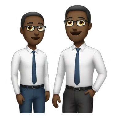 two-Colleagues-on-a-meeting-white-skin sticker