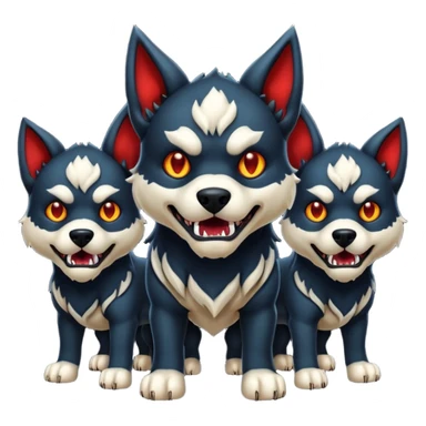 cerberus mythological creatures sticker